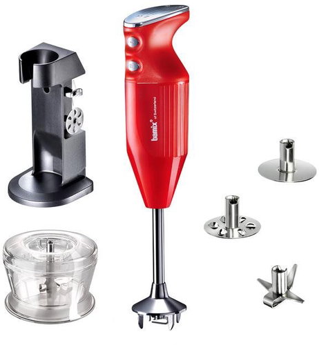 Bamix Deluxe Blender Type C 200 W Red - Hand Blender - Main image