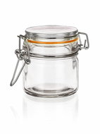 BANQUET LINA 100 ml hermetic glass jar orange - Storage Jar