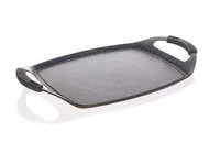 BANQUET Grilling plate GRANITE Grey 47 x 28 cm - Pan