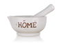 BANQUET HOME 11,5 x 6cm, Ceramic Mortar and Pestle - Mortar