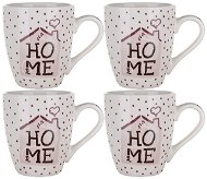 BANQUET HOME Coll. Ceramic Mug, 240ml, 4pcs - Mug