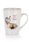 BANQUET CAKE and COFFEE Ceramic Mug 500ml,  4 pcs - Mug