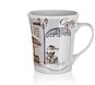 BANQUET CAFES Ceramic Mug  340ml, Decor 2, 6 pcs - Mug