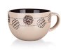 BANQUET COFFE Ceramic Jumbo Mug 660ml, Cream, 4 pcs - Mug