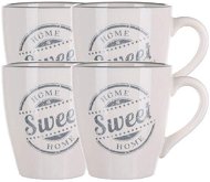 BANQUET SWEET HOME Ceramic Mug, 500ml, 4pcs - Mug