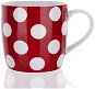 BANQUET DOTS Ceramic Mug 310ml, Red, 6 pcs - Mug