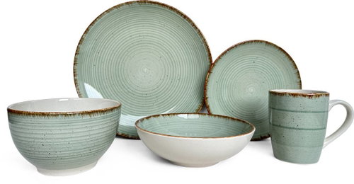 BANQUET SPIRAL GREEN Dining set 30 pcs - Dish Set - Main image