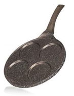 BANQUET Frying Pan for 4 Pancakes GRANITE Dark Brown 26cm - Pancake Pan