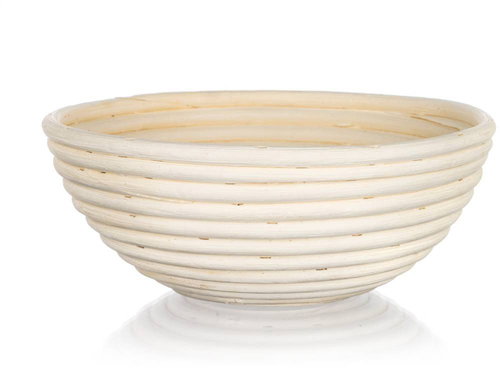 BANQUET NATURAL Gärkörbchen 21 × 21 × 7,5 cm, rund mit Blumenmuster für das Brotbacken - Gärkörbchen - Hauptbild