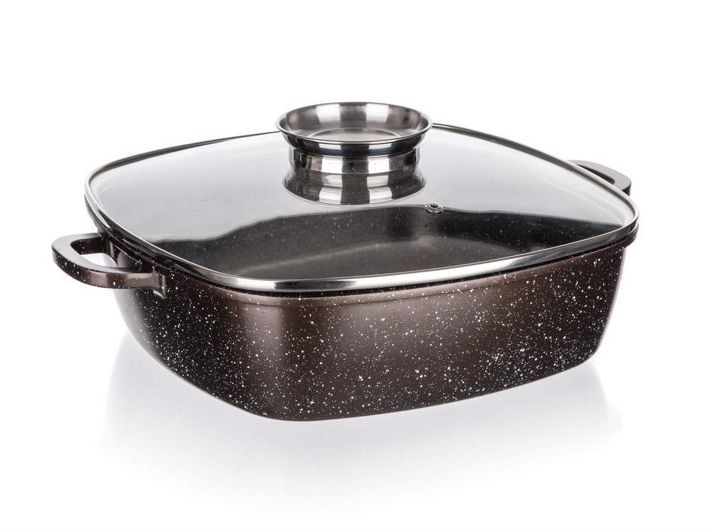 BANQUET PREMIUM Dark Brown 28x28x8 cm