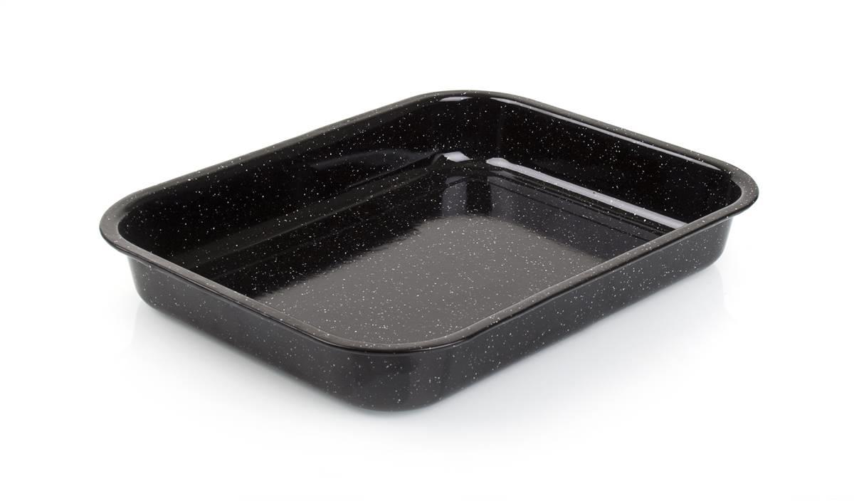 BANQUET CULINARIA zománcozott sütőedény, Black 34×26×5 cm