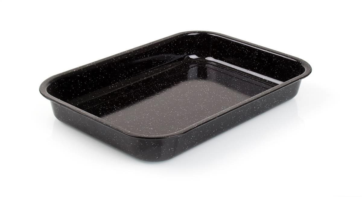 BANQUET CULINARIA zománcozott sütőedény Black, 42×29×6 cm