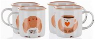 BANQUET Keramik-Becher COFEE ICONS 310 ml, Coffee House, 4 St - Tasse
