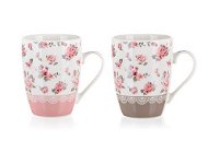 BANQUET Ceramic Mug PINK FLOWER 340ml, mixed designs - Mug