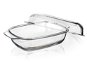 BANQUET CASEO Glass Roasting Pan with Lid 5.7l, Oblong - Roasting Pan
