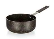 BANQUET GRANITE Mini Saucepan, Brown, 14 x 6cm with a Non-stick Coating - Saucepan