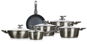 BANQUET Cookware Set METALLIC PLATINUM 11pcs - Cookware Set