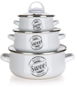 BANQUET SWEET HOME Enamel Tableware Set, 6 pcs - Cookware Set