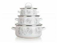 BANQUET CHARME Set of Enamel Dishes, 6 pcs - Cookware Set