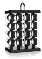 Gewürzglas-Set Bankett-Set von AKCENT Black Gewürze 17 Stück, im Ständer - Sada kořenek
