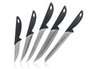 Sada nožov BANQUET Sada nožov CULINARIA, 5 ks, čierna - Sada nožů