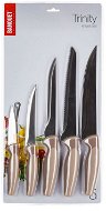 BANQUET TRINITY Set of Knives, 5pcs, Brown - Knife Set