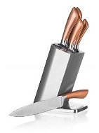 BANQUET COPPER Messerblock mit 5 Messern - Messerset