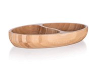 BANQUET  BRILLANTE Bamboo Divided Bowl 24 x 13.5 x 4cm - Serving Set