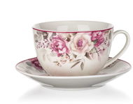 BANQUET ROSE csésze és csészealj, 240 ml, 6 darab - Csésze készlet
