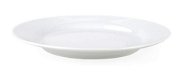 BASIC Porcelán desszertes tányér készlet, dekor nélküli, 19 cm, 6 db, fehér - Tányérkészlet