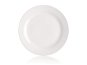 Súprava tanierov Sada plytkých porcelánových tanierov BASIC nedekorované 26,5 cm, 6 ks, biele - Sada talířů
