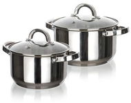 Cookware Set BANQUET Set of Stainless Steel Cookware SWING Small, 4pcs - Sada nádobí