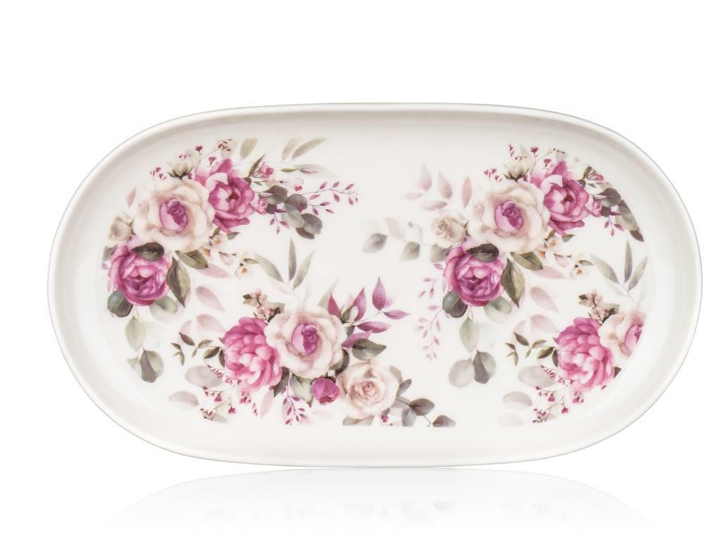 BANQUET ROSE tálca, 22,5×12,5 cm, 4 db