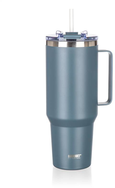 BANQUET TWAIN Rozsdamentes acél, 1200 ml, füllel, sötétszürke