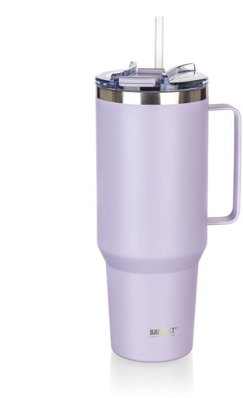 BANQUET TWAIN Rozsdamentes acél, 1200 ml, lila, füllel