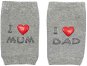 I Love Mum and Dad sivé s ABS - Chrániče na kolená