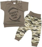 Dojčenská súprava Army girl veľkosť: 56 (0 – 3 m) - Set oblečenia