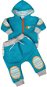 Dojčenská súprava Puppik 2 tyrkysová veľkosť: 56 (0 – 3m) - Set oblečenia