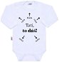 Bodysuit for Babies Dad, you can do it! size 62 (3-6m) - Body pro miminko