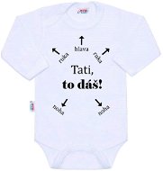 Bodysuit for Babies Dad, you can do it! Size 68 (4-6m) - Body pro miminko