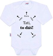 Bodysuit for Babies Dad, you can do it! Size 86 (12-18m) - Body pro miminko