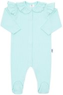 Stripes ice blue size 62 (3-6m) - Baby onesie