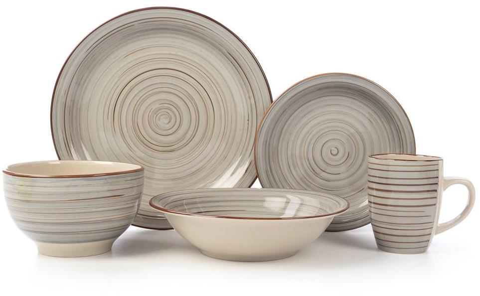 BANQUET SPIRAL GREY, 30 darab