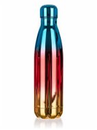 BANQUET FLAMENCO Thermo palack, 500 ml, szivárvány kék - Kulacs