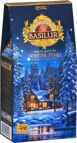 Basilur Infinite Moments Winter Stars 75 g papír - Čaj - Hlavní obrázek