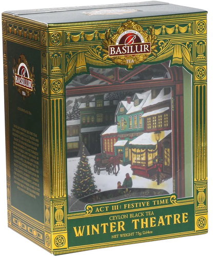 BASILUR Winter Theatre Act III: Festive Time paper 75g - Tea - Main image