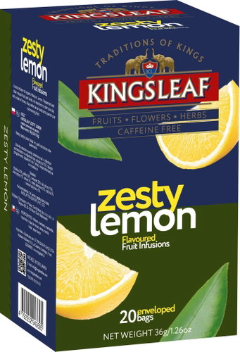 BASILUR KINGSLEAF Zesty Lemon přebal 20 × 1,8 g - Tea - Main image