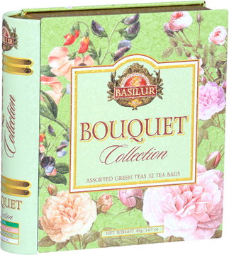 Basilur Book Assorted 32 Bouquet 32 × 1,5 g plech - Čaj | Alza.cz