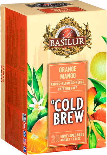 BASILUR Cold Brew Orange Mango, filteres, 20 × 2 g - Tea - Fő fotó