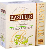 BASILUR Premium Ceylon green unshelled 100 × 2 g - Tea